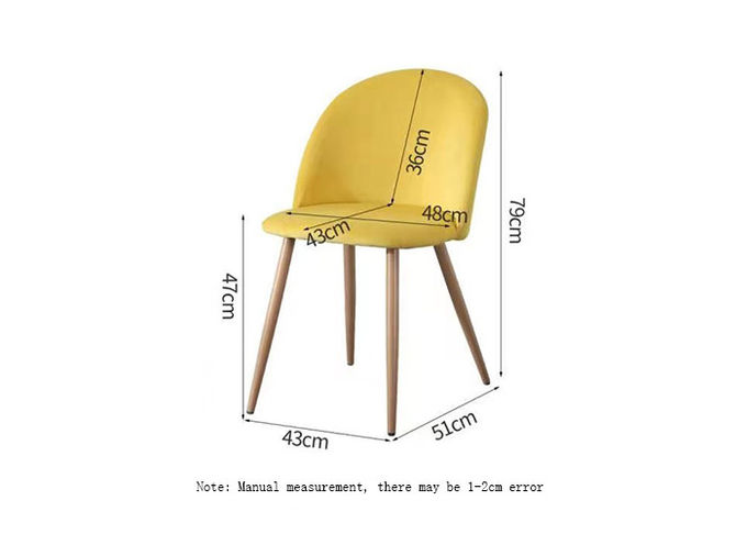 Banquet Accent ODM Wood And Velvet Dining Chairs