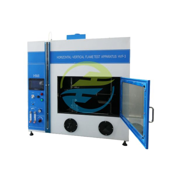Horizontal And Vertical Burning Test Methods Flammability Testing Equipment with