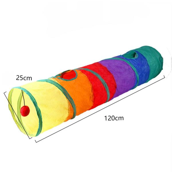Manufacture Wholesale Expandable Cat Tunnel Durable Toys Interactive Tube For