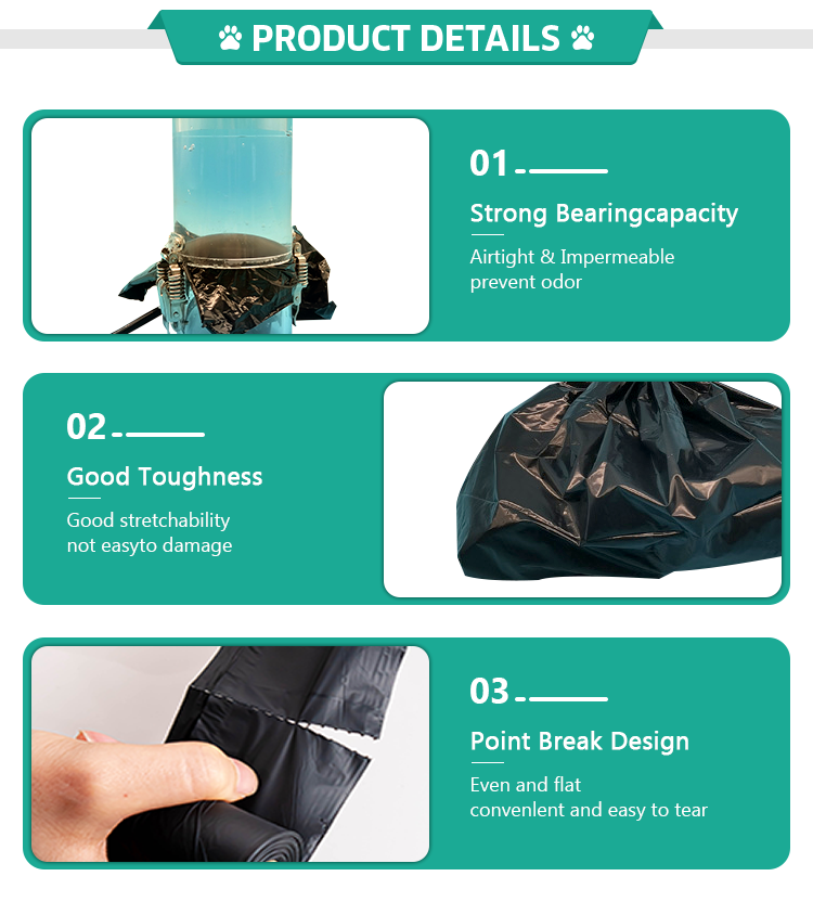 Biodegradable Dog Poop Bags for Responsible and Sustainable Pet Waste Disposal