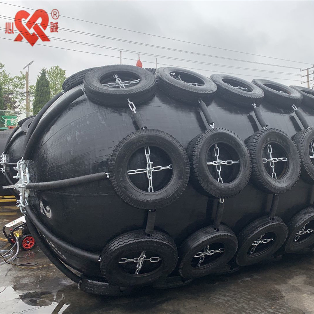 Rugged Floating Pneumatic Fender -20C- 60C Temperature Range