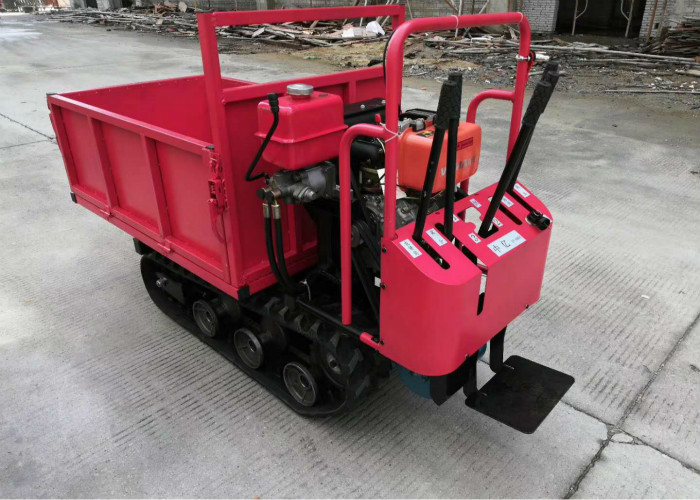 Customised Self Loading Tracked Dumper Crawler Type For Swamp / River Bank