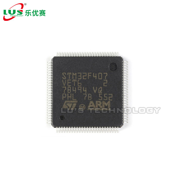  LQFP-100 STM32F407VET6 Embedded Processor Controller IC Chip Manufactures