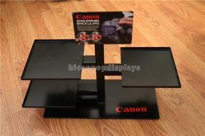  Black Metal Counter Top Display Rack Custom Brand Binocular Camera Display Stand Manufactures