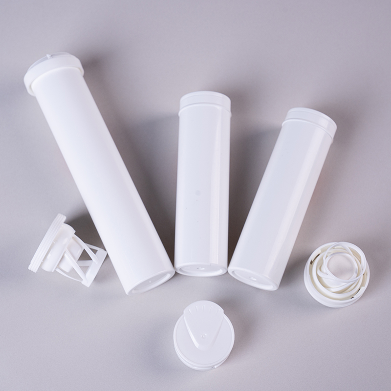 Customized Logo PP Tablet Tube Packaging for Food Grade Medicine Effervescent Tablets