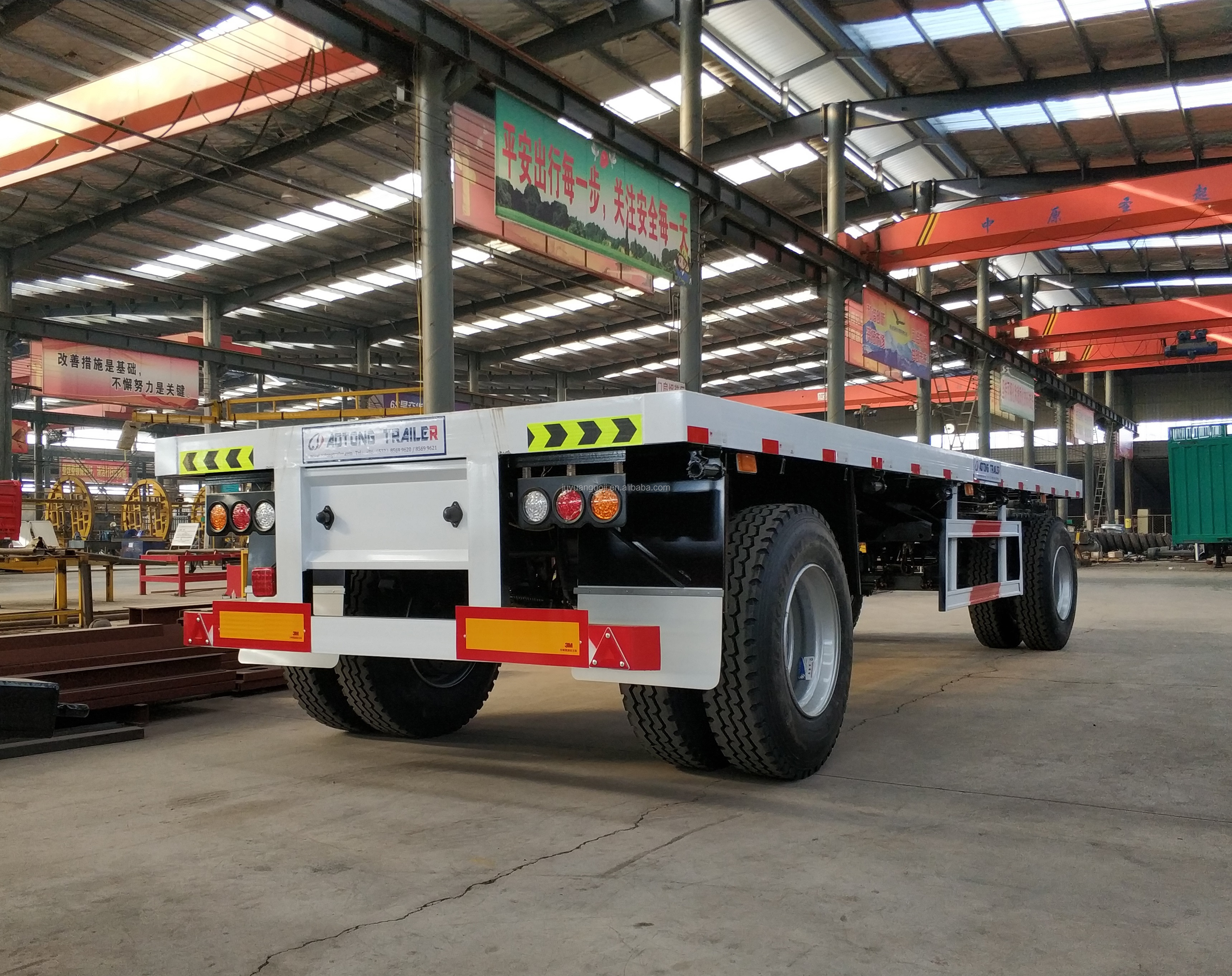 13 Ton Capacity Axle Small Mini Tractor Trailer for Walking Tractor