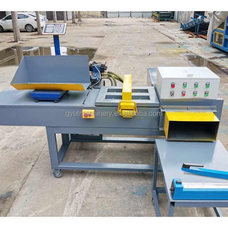 Plastic Bags Packing Material 25kg Wipers Compressor Rag Cloth Packing Machine