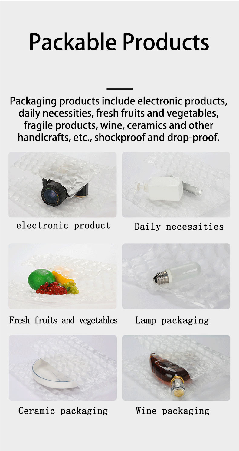 50 To 75 Microns Air Column Cushion Bag