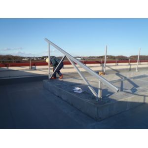 Universal Solar Ground Mounting Bracket Solar Panel Power Racking Systems