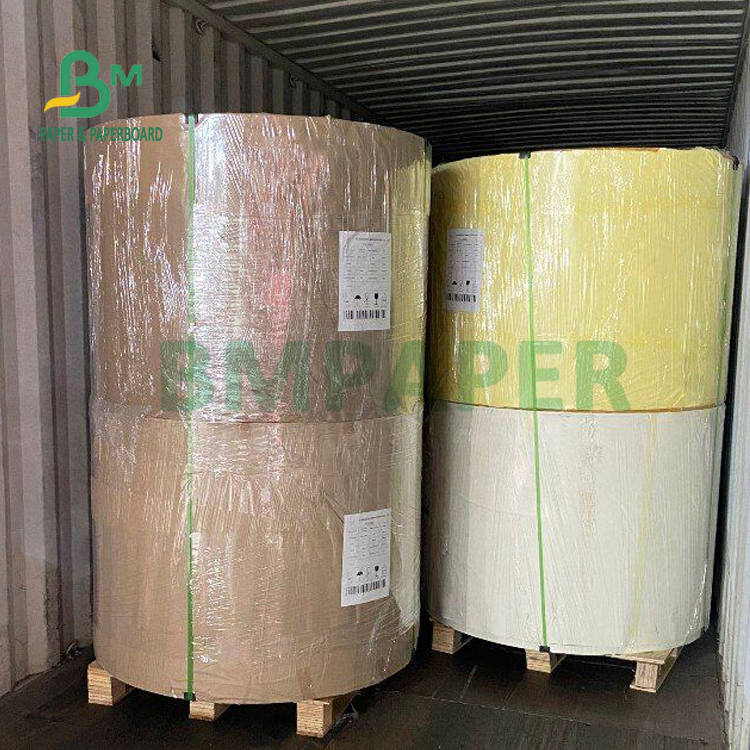210gsm +15g PE Laminated Cardboard For Paper Cups Food Grade 882mm
