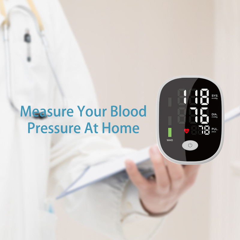 Portable Large Screen LCD Display With Voice Prompts For Convenient And Fast Digital Blood Pressure Monitoring