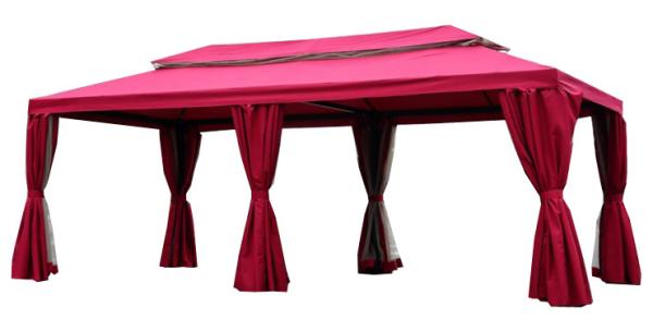 Quality Outdoor Pop Up Gazebo 3x6m Party Tent , Luxury 3m X 6m Waterproof Gazebo for sale
