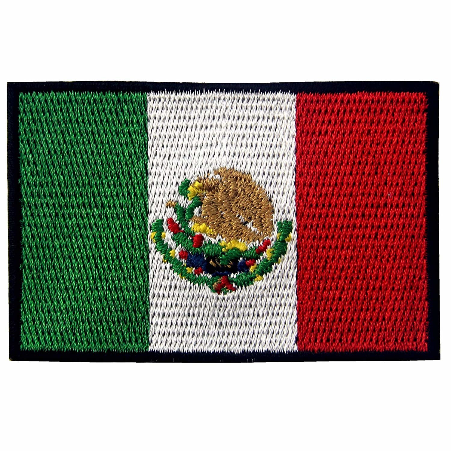 Black Iron On Velcro Canada Flag Patches Woven Embroidery Custom Team Patches