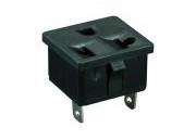 3Pin Brazilian Australia US UK EU To Brazil Plug AC Power Electric Socket