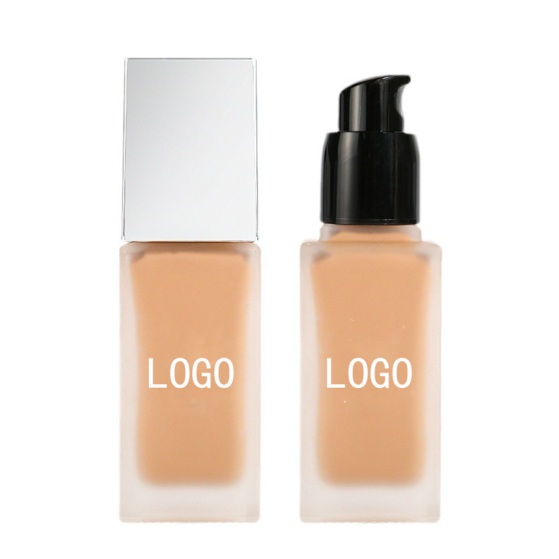Wholesale Customized Logo Vegan Full Coverage Foundation Waterproof Oil Free Hydrating Matte Liquid Foundation Makeup Foundation