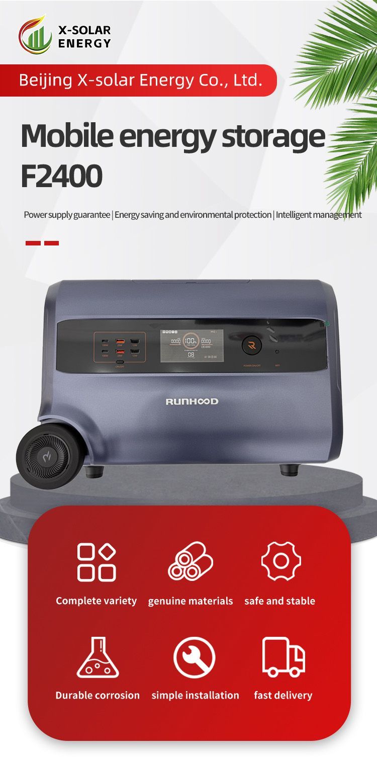 High-Capacity 2400wh LiFePO4 Lithium Lon Battery Pack Photovoltaic Solar Energy Storage with Bluetooth