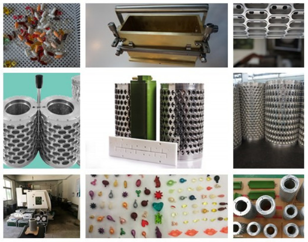Polished Surface Finish Softgel Capsule Mold With Multiple Cavities