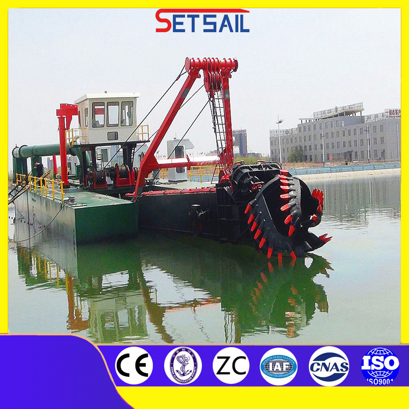 5-6 Pieces New Set Sail Mute Cutter Suction Hydraulic Dredger