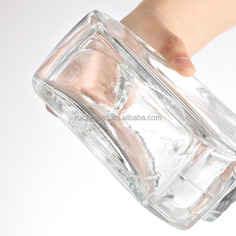 750ml Guitar Shaped Glass Bottles for Customized Vodka and Whisky Custom Make Customized
