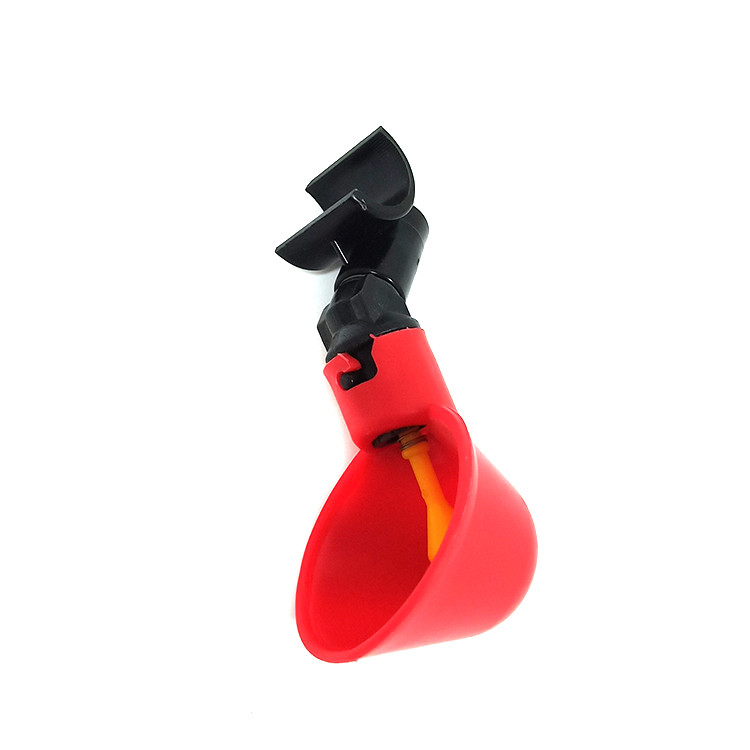 Humanized Chicken Drinking Poultry Water Drinkers OEM Red Color