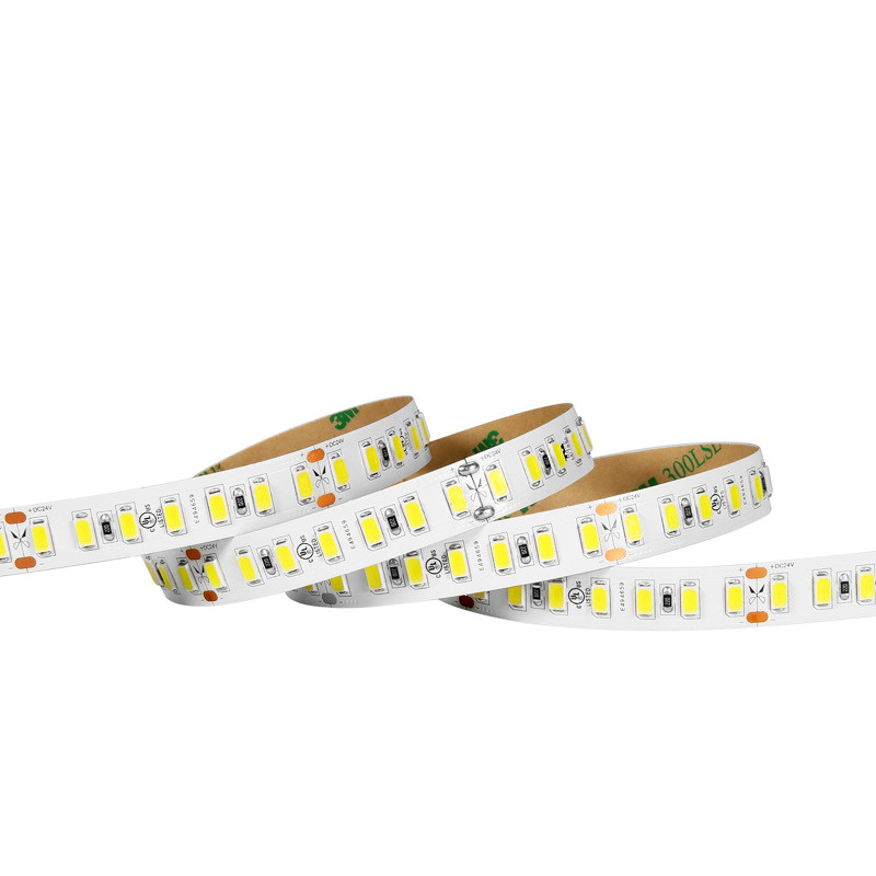 Three Color SMD 5730 LED Strip 18W Waterproof High Brightness Long Life