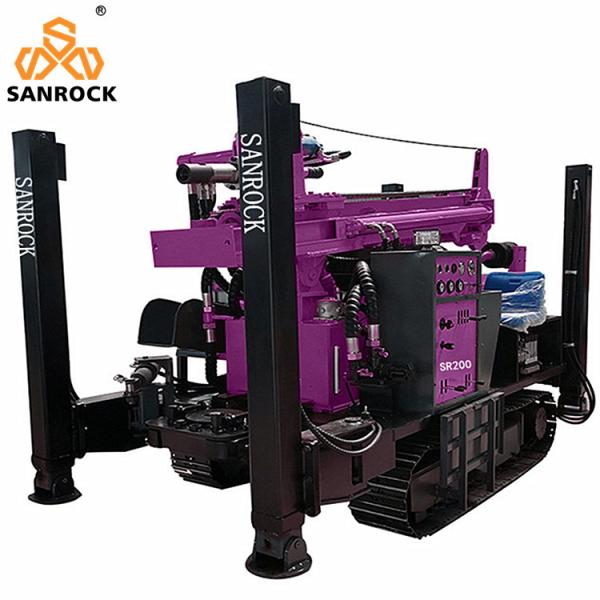 Portable Hydraulic Water Well Drilling Rig Rotary Borehole Water Drilling