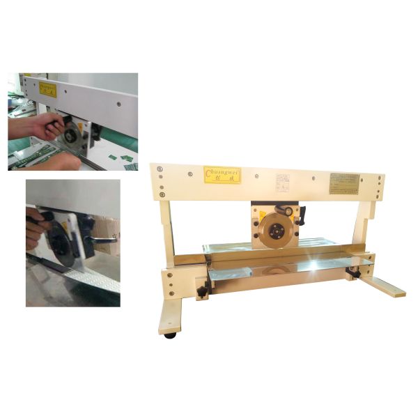 Quality Manual PCB Depanel Machine With Round Knife & Circular Linear Blade for sale