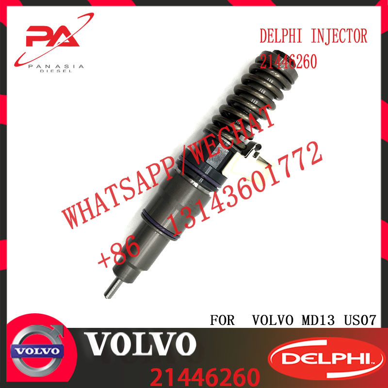 21446260 Wholesale Price Common Rail Fuel Injection Diesel Fuel Injectors 21446260 For V-O-L-V MD13 US07 E3.3 Truck Engine