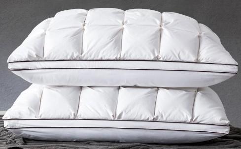 Hotel 50% Super Soft Down Pillow Breathability Soft Fluffy Luxury Features