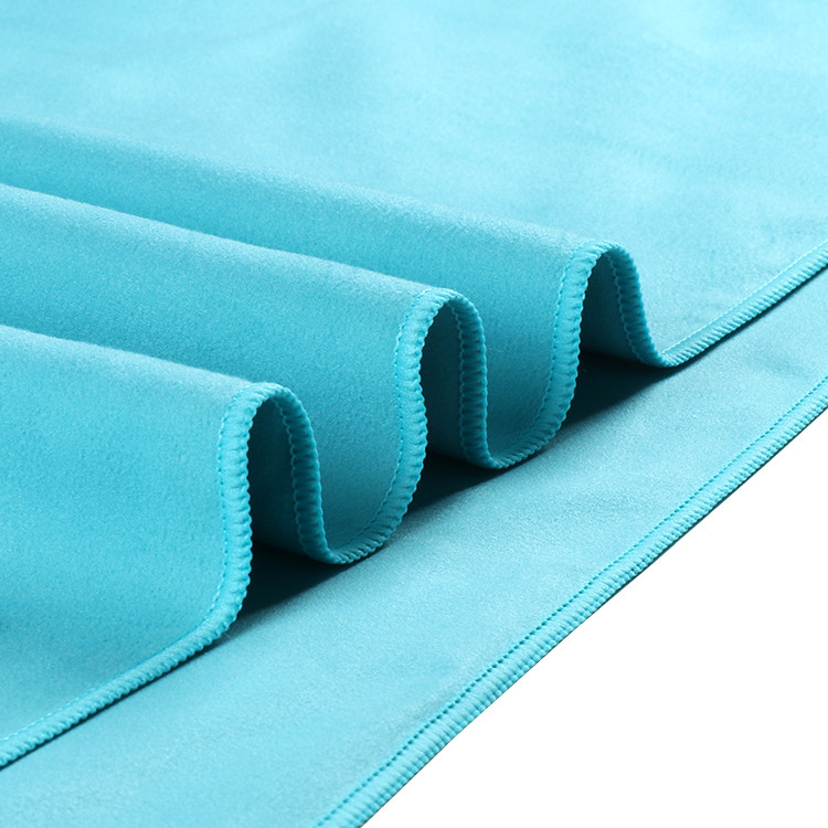 Microfiber Suede Blank Beach Towels Blankets Custom Quick Dry 80X160