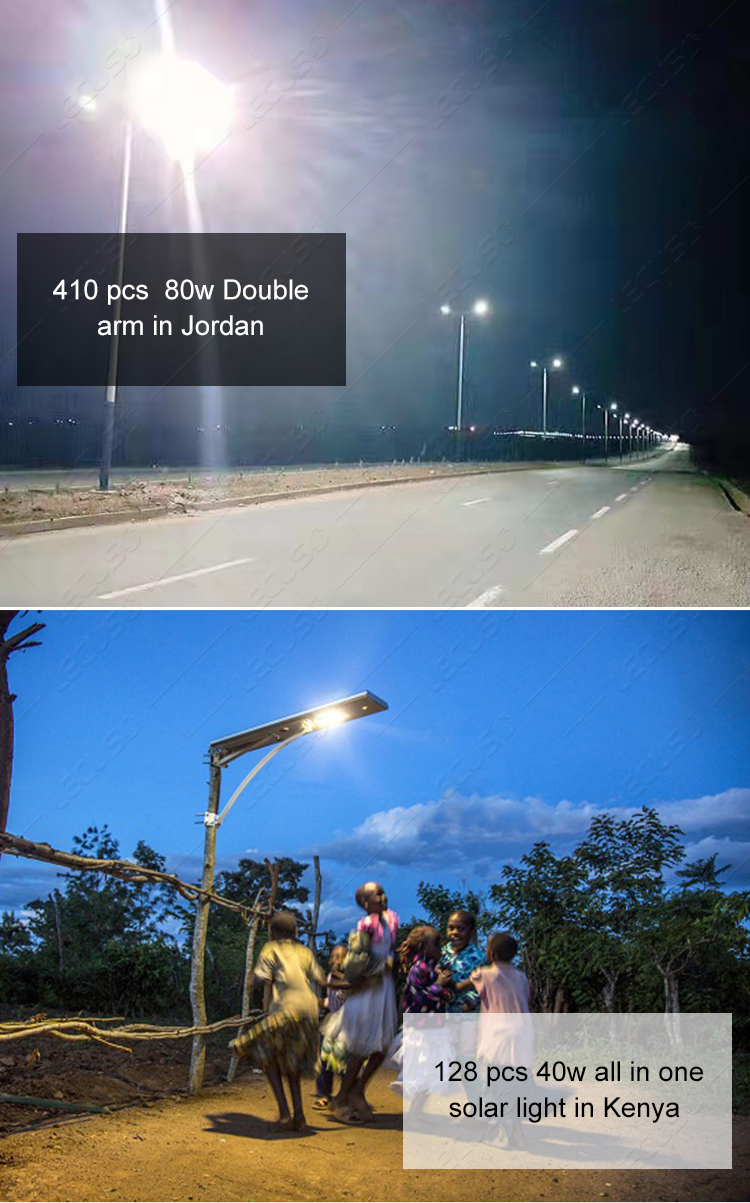 90 Watt 120 Watt LED Solar Powered Lights 20000lm Solar Street Lamp