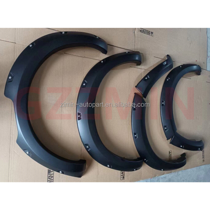 LED Light Design ABS Plastic Wheel Fender Flare For NP300 Navara 2021
