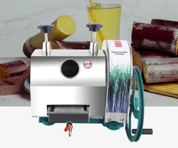 Vertical Electric Sugar Cane Squeezer Commercial Sugarcane Juice Extractor
