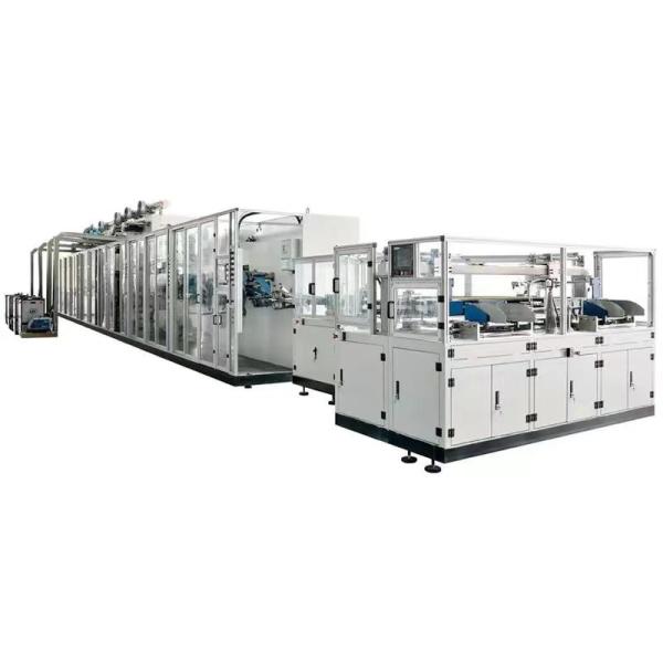 Semi Full Servo Automatic Second Hand Used Under pad Sanitary Napkin Adult Baby