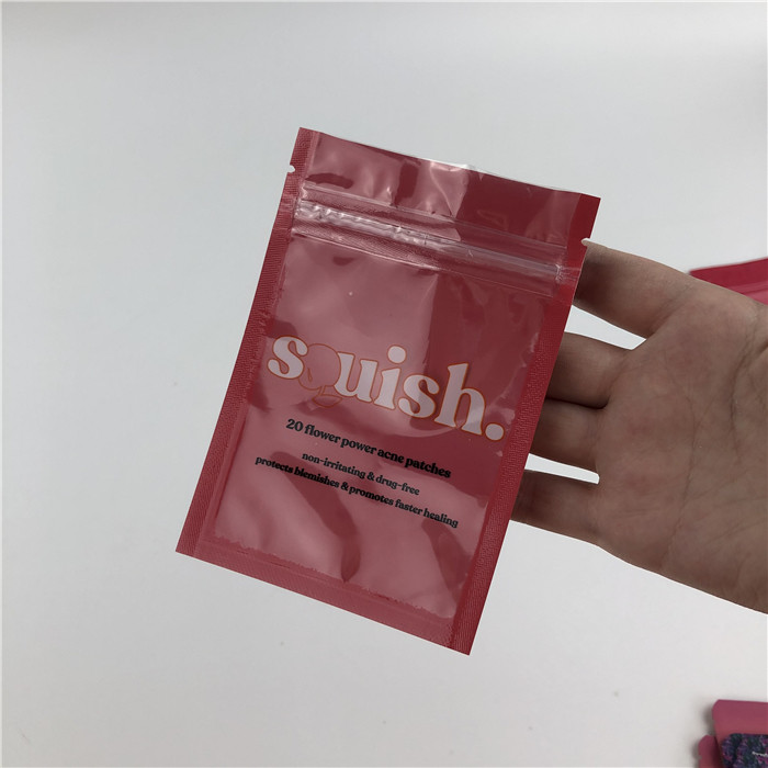 120mic MOPP Gravure Mylar Zipper Bag 0.7c Al With Clear Front Window