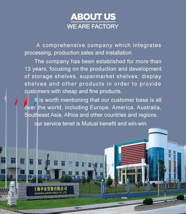 Factory Custom Rak Gudang Boltless Warehouse Shelves