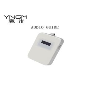 White RFID technology Tour Guide Audio System With Lithium Battery M7 Model