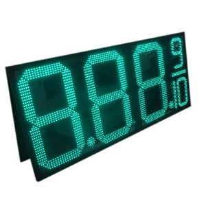  Fuel Station Pylon Sign LED 7 Segment LED Board Gas Light Display with Media datasheet Manufactures