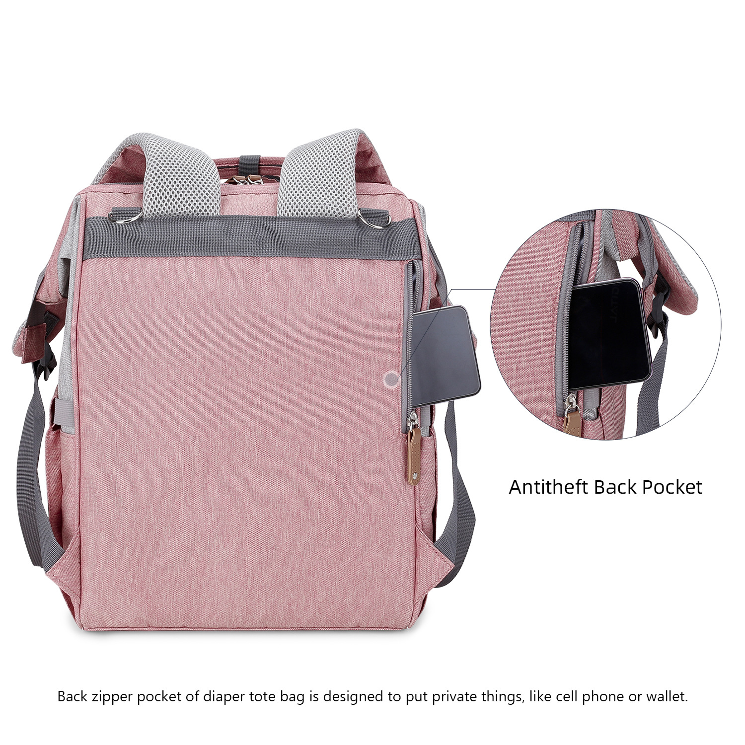 OEM ODM Maternity Nappy Bag ISO9001