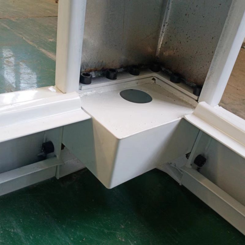 Recyclable and Galvanized Steel Frame Multifunctional Portable Structure for Bedroom Hotel