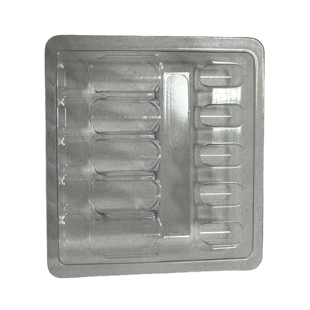 PET Fragile Goods Packaging Tray Glass Bottle Fixed Packaging Tray Water Injection 1ml 2ml 5ml 10ml Ampoule Tray