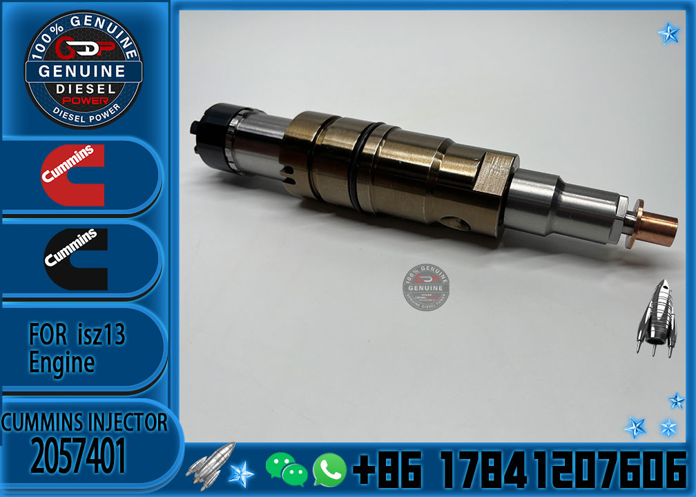 912628 Diesel Engine Common Rail Fuel Injector 2057401 For Cum-mins SCANIA