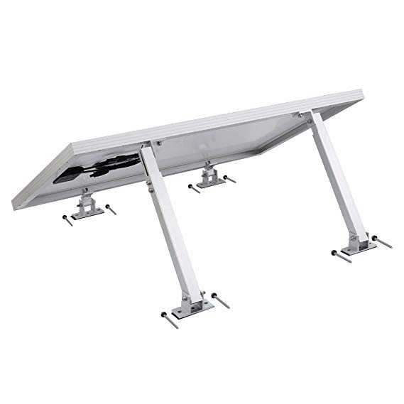 Tilt Solar Panel Bracket 30mm 304 Stainless Steel Mounting Pole Bracket