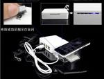 COMER tablets acrylic Desktop shelves with alarm controller display system