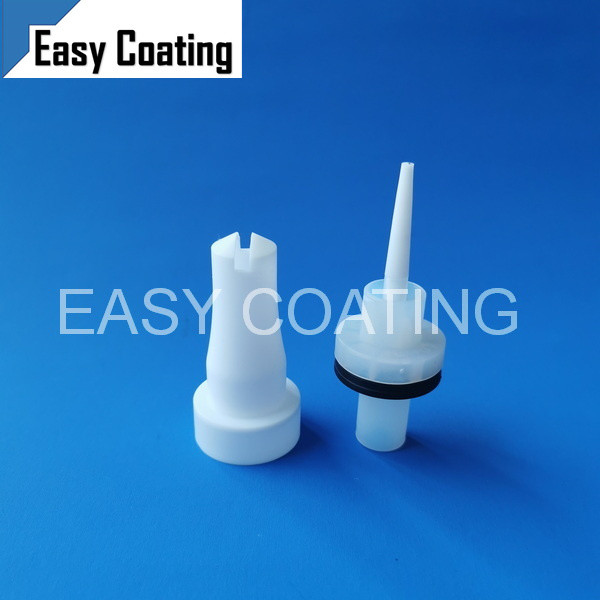 China PTFE material powder coating accessories OPTI 2F flat jet nozzle complete 1007931 /1010160