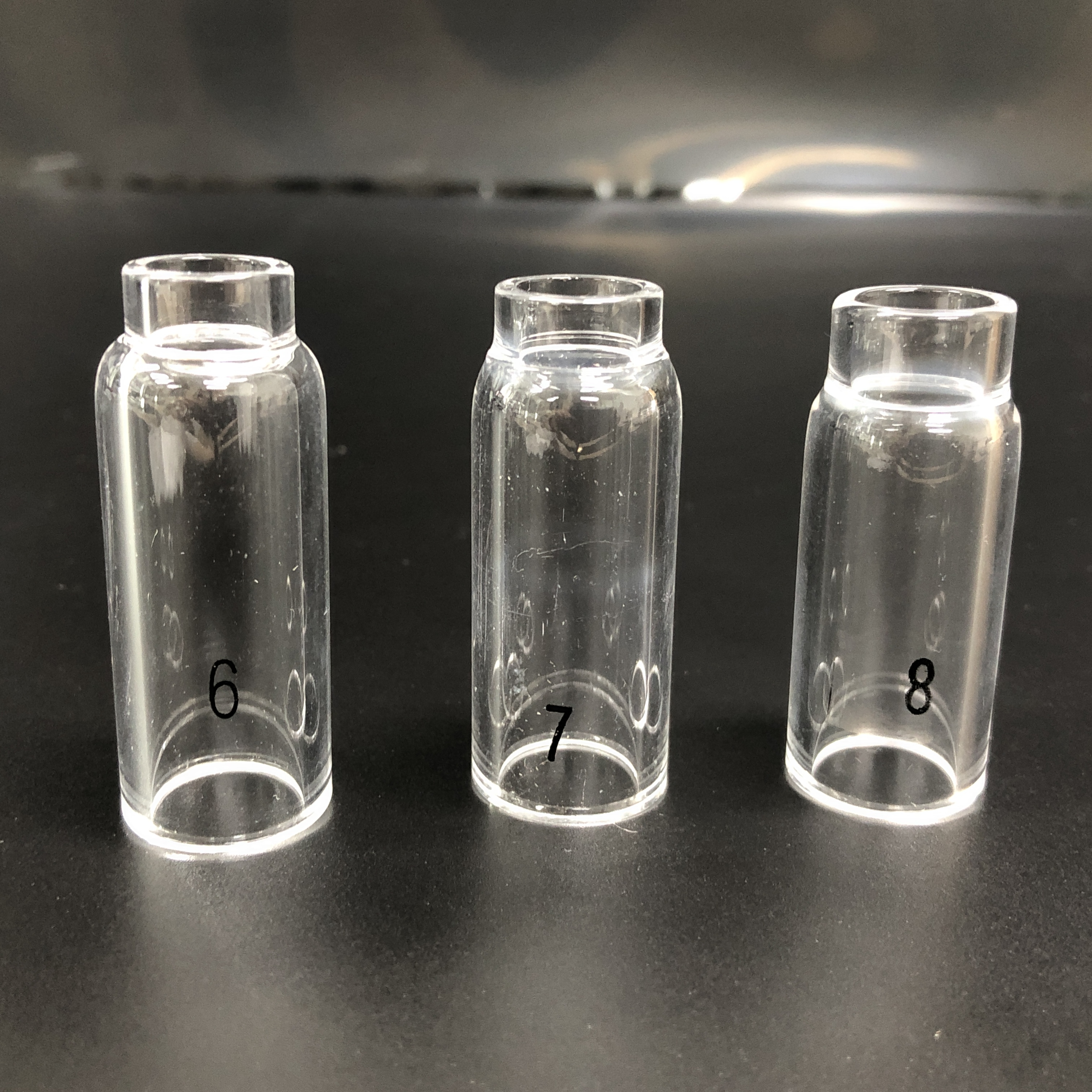 Tig Welding Torch Accessories 10NQ-6 7 8 Clear Ceramic Nozzle for Optimal Welding