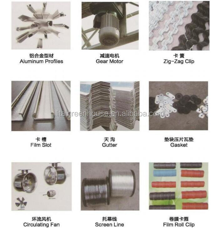 Greenhouse Rain Gutter Width Customizable and Long Service Life Advantage