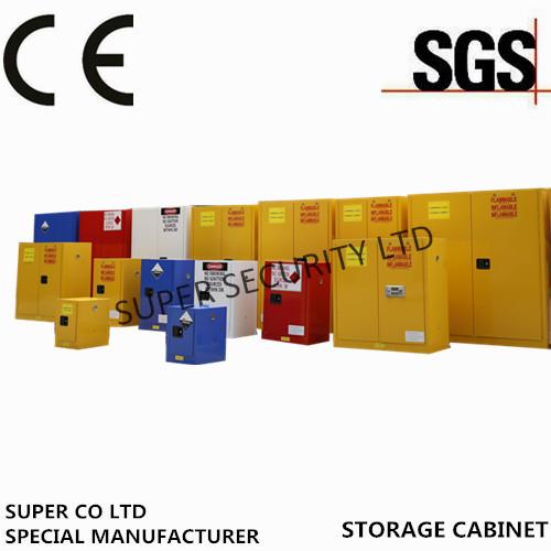 Flammable Chemical Storage Cabinet Solid For Storing Liquid , Hazardous