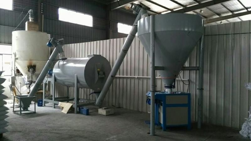 Multi Functional Dry Mortar Mixer Machine Horizontal For Building Material 2000kg/Batch