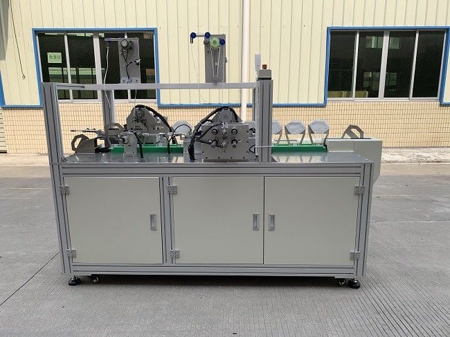 Ultrasonic Ear Loop N95 Mask Making Machine / cup - shaped Mask Making Equipment